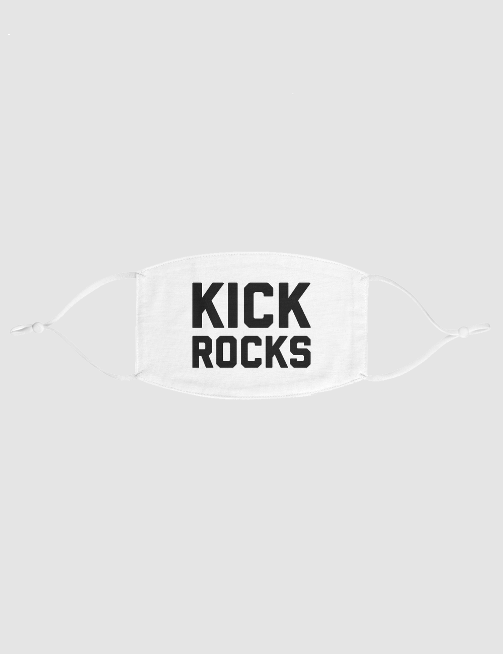 Kick Rocks | Two-Layer Polyester Fabric Face Mask OniTakai
