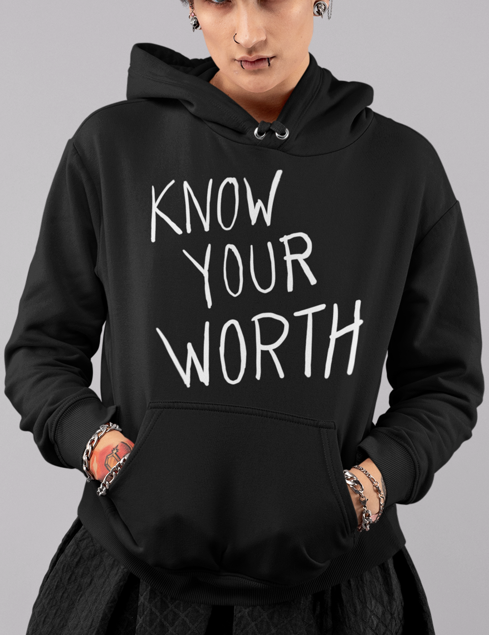 Know Your Worth | Premium Hoodie OniTakai