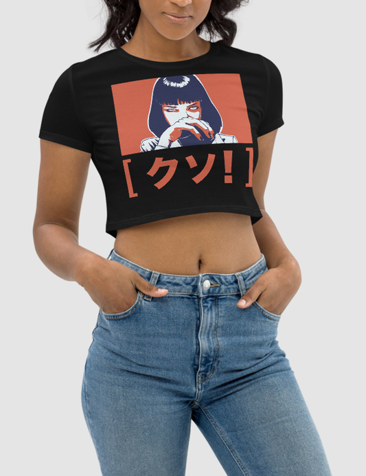 Kuso! | Women's Crop Top T-Shirt OniTakai