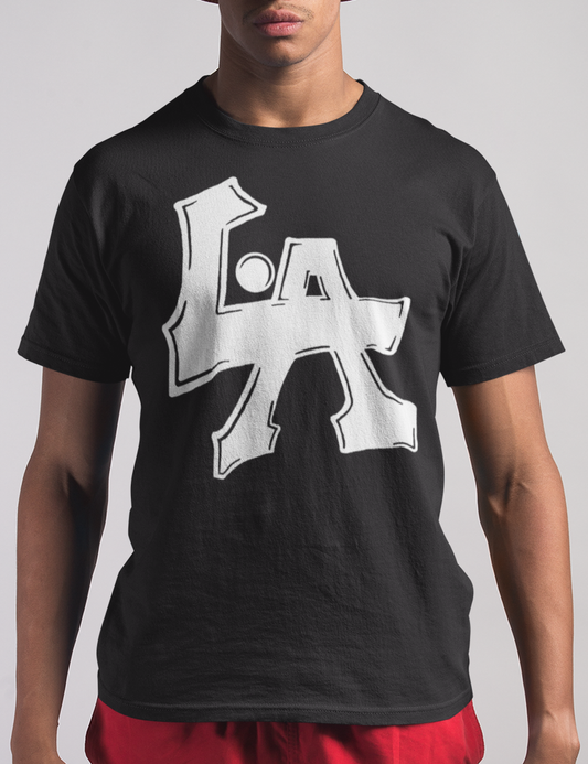 L.A. Los Angeles Graffiti Style Men's Classic T-Shirt OniTakai