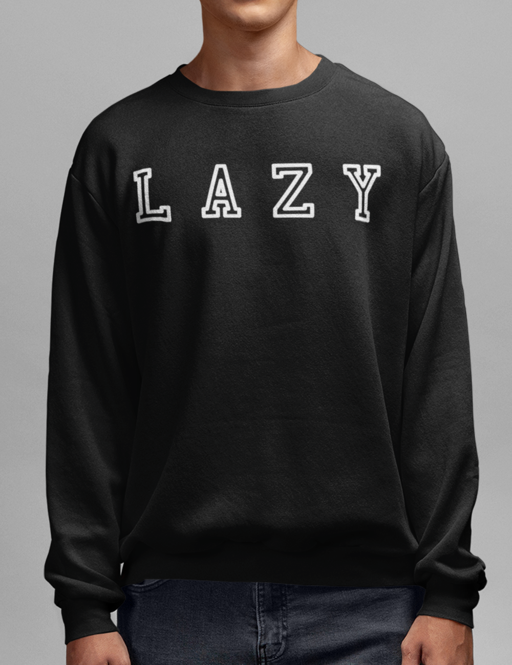 Lazy | Crewneck Sweatshirt OniTakai