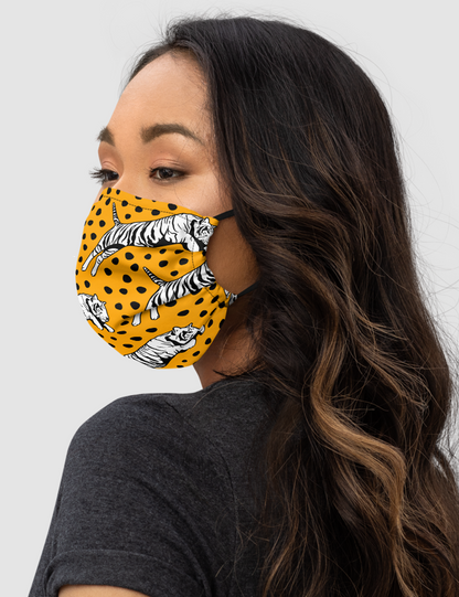 Leaping Tiger | Premium Double Layered Pocket Face Mask OniTakai