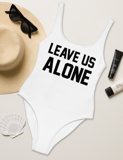 Leave Us Alone | Women's One-Piece Swimsuit OniTakai