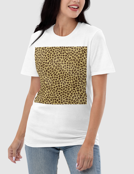 Leopard Print Women's Relaxed T-Shirt OniTakai