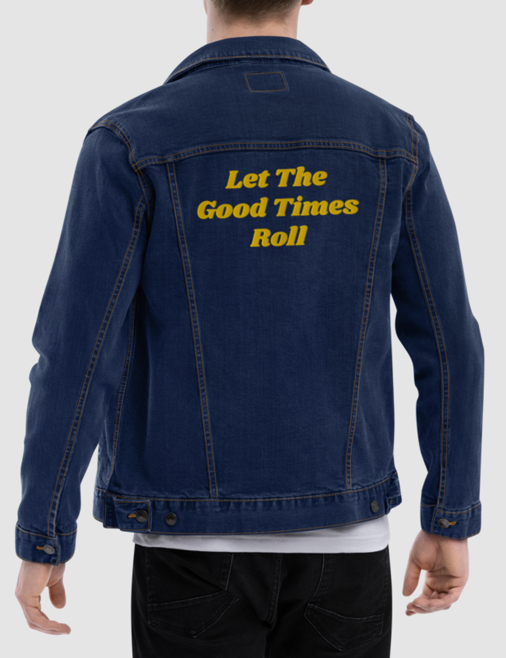 Let The Good Times Roll | Men's Denim Jacket OniTakai