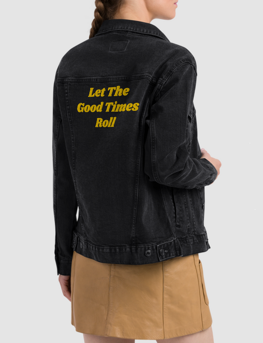 Let The Good Times Roll | Women's Denim Jacket OniTakai