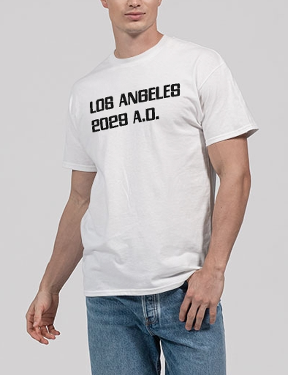 Los Angeles 2029 A.D. Men's Classic T-Shirt OniTakai