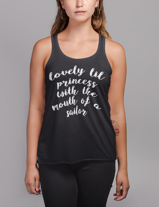 Lovely Lil Princess | Women's Cut Racerback Tank Top OniTakai