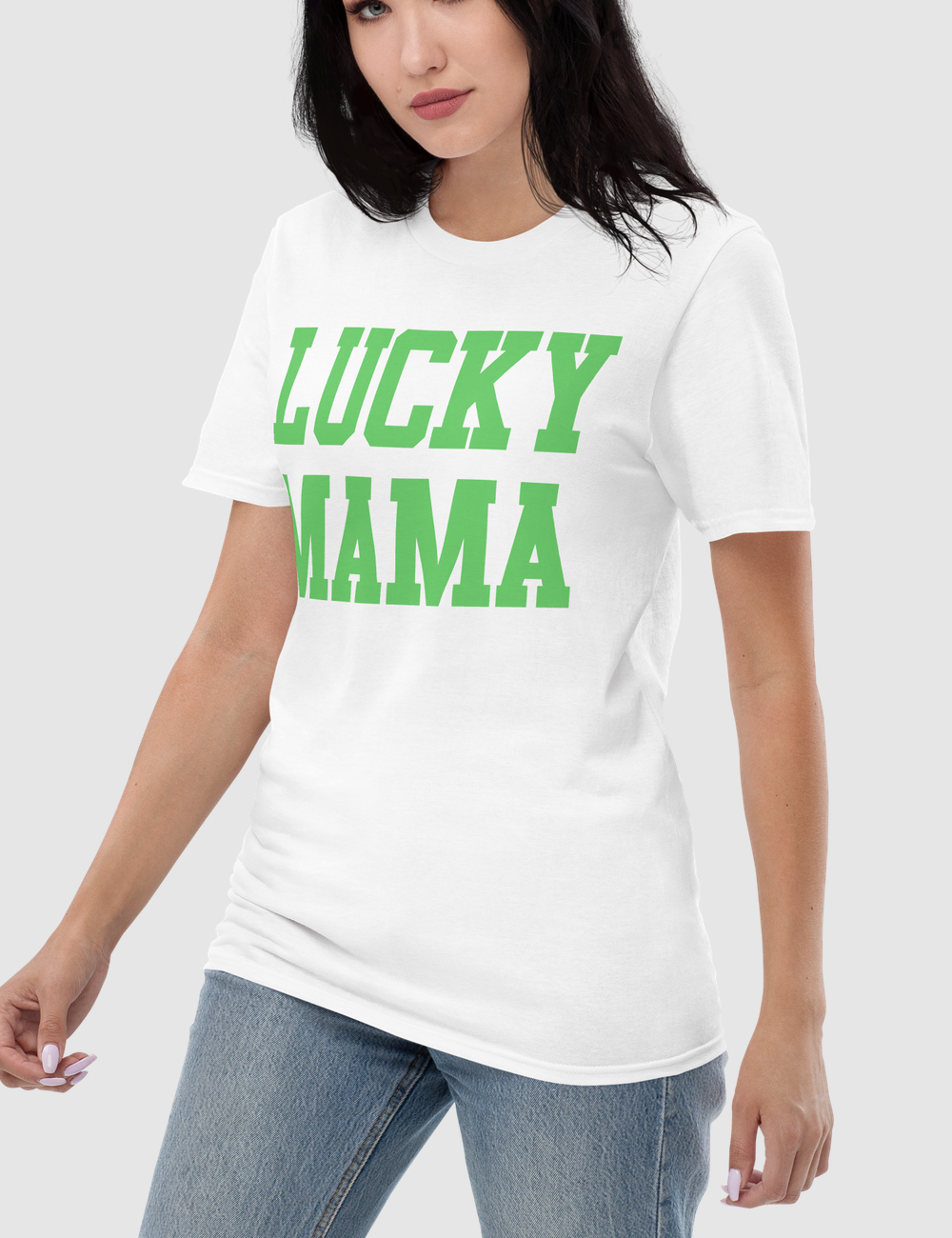 Lucky Mama Women's Relaxed T-Shirt OniTakai