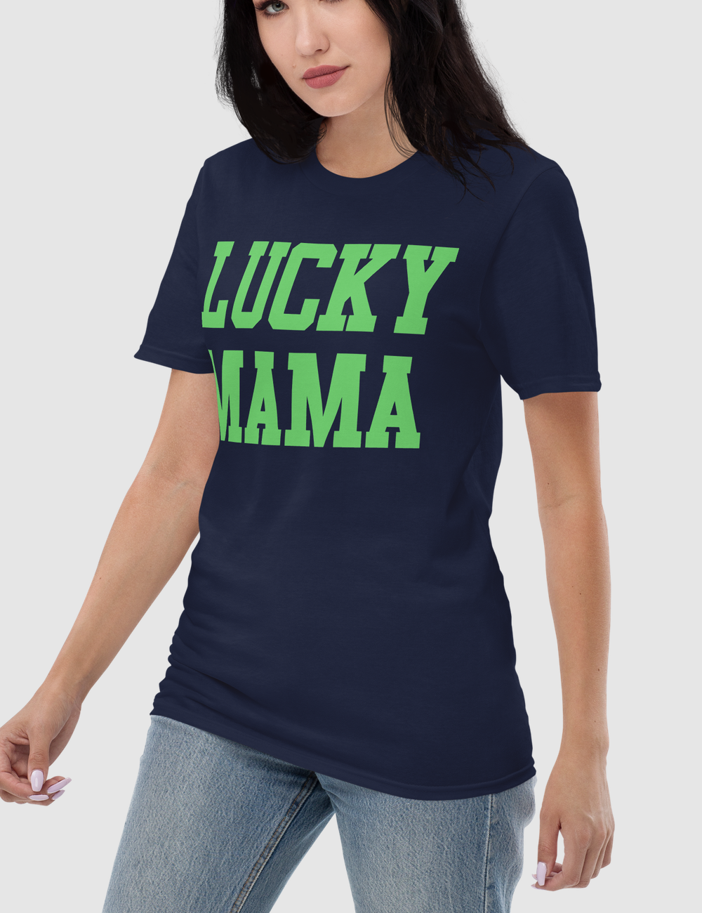 Lucky Mama Women's Relaxed T-Shirt OniTakai