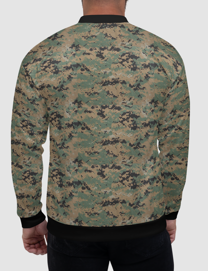 MARPAT Digital Woodland Camouflage Print | Men's Lightweight Bomber Jacket OniTakai