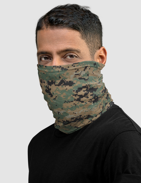 MARPAT Digital Woodland Camouflage Print | Neck Gaiter Face Mask OniTakai