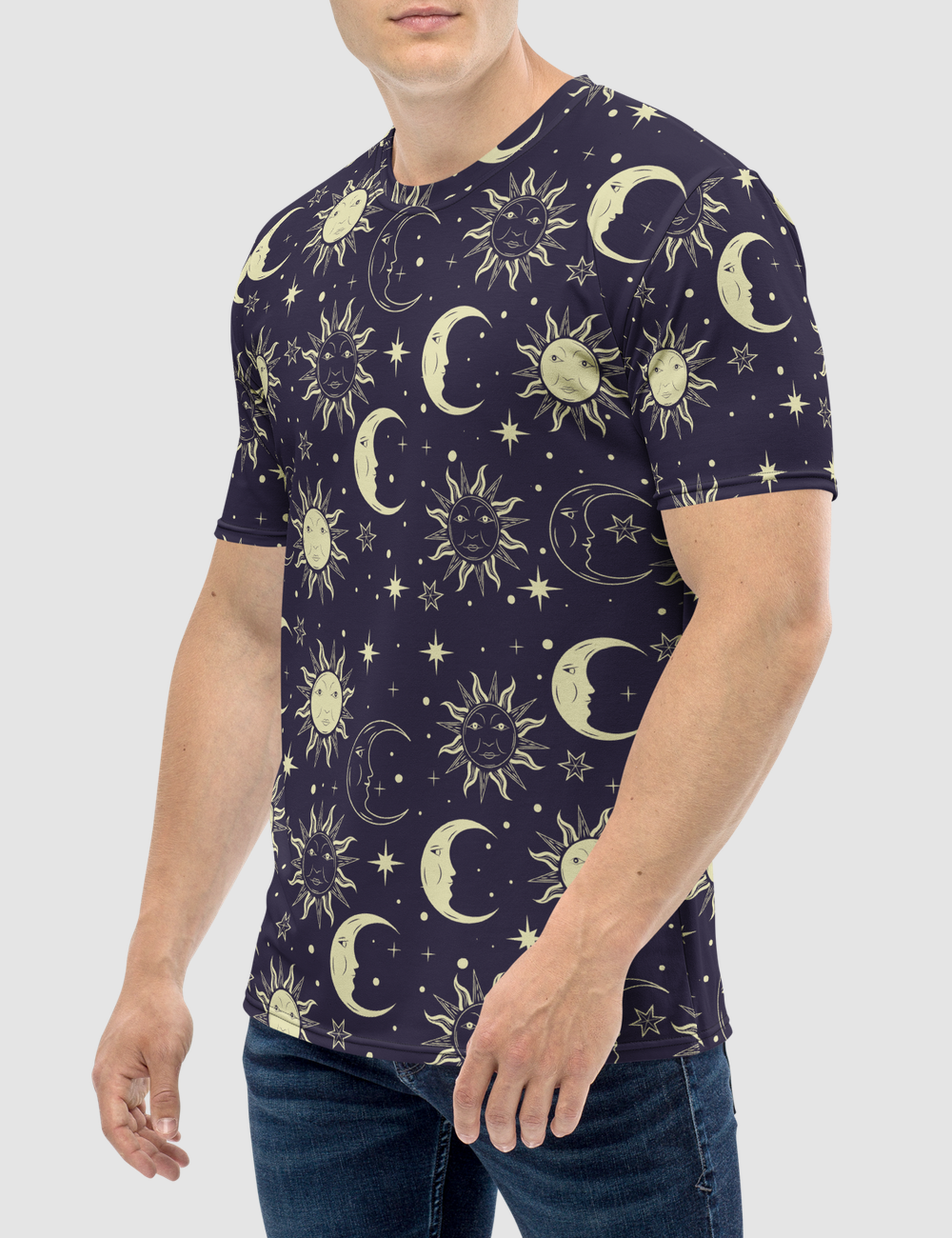 Magical Celestial Sky Men's Sublimated T-Shirt OniTakai