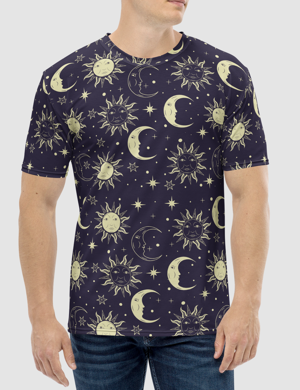 Magical Celestial Sky Men's Sublimated T-Shirt OniTakai