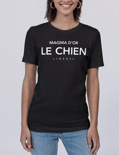 Magma D'or Le Chien Liberty Women's Soft Jersey T-Shirt OniTakai