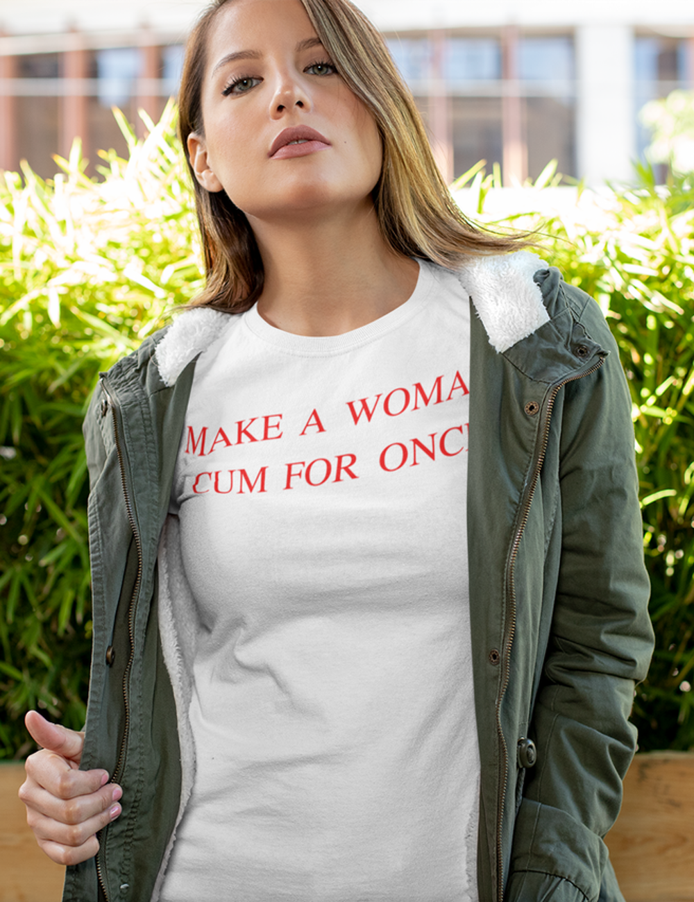Make A Woman Cum For Once Men's Classic T-Shirt OniTakai