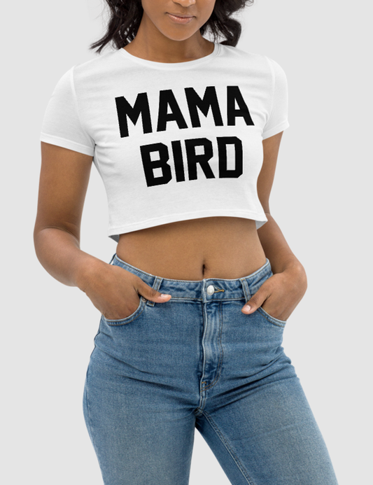 Mama Bird | Women's Crop Top T-Shirt OniTakai