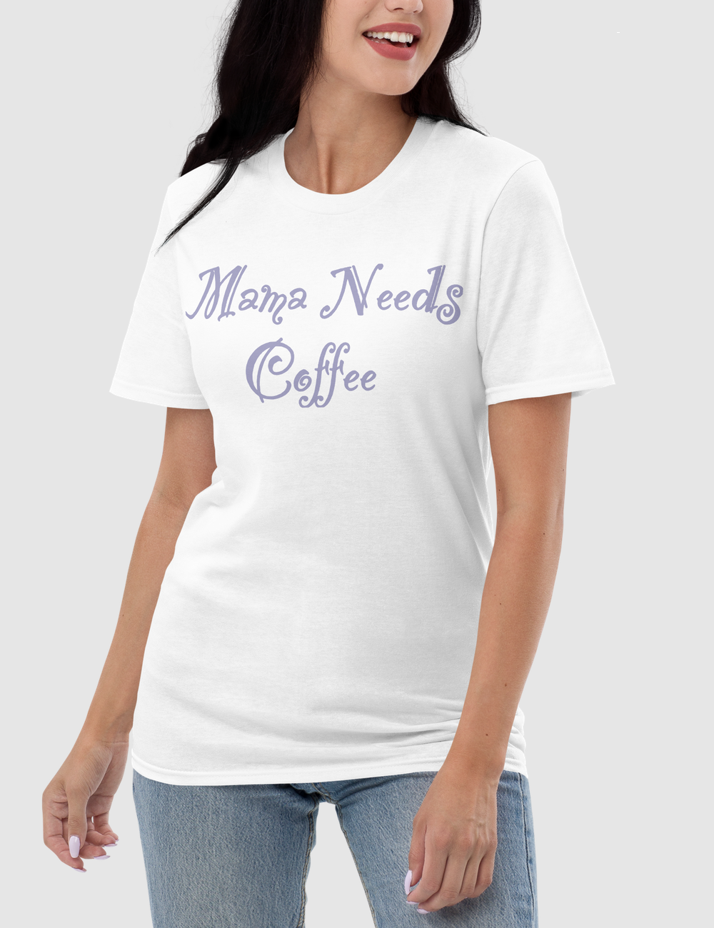 Mama Needs Coffee Women's Relaxed T-Shirt OniTakai