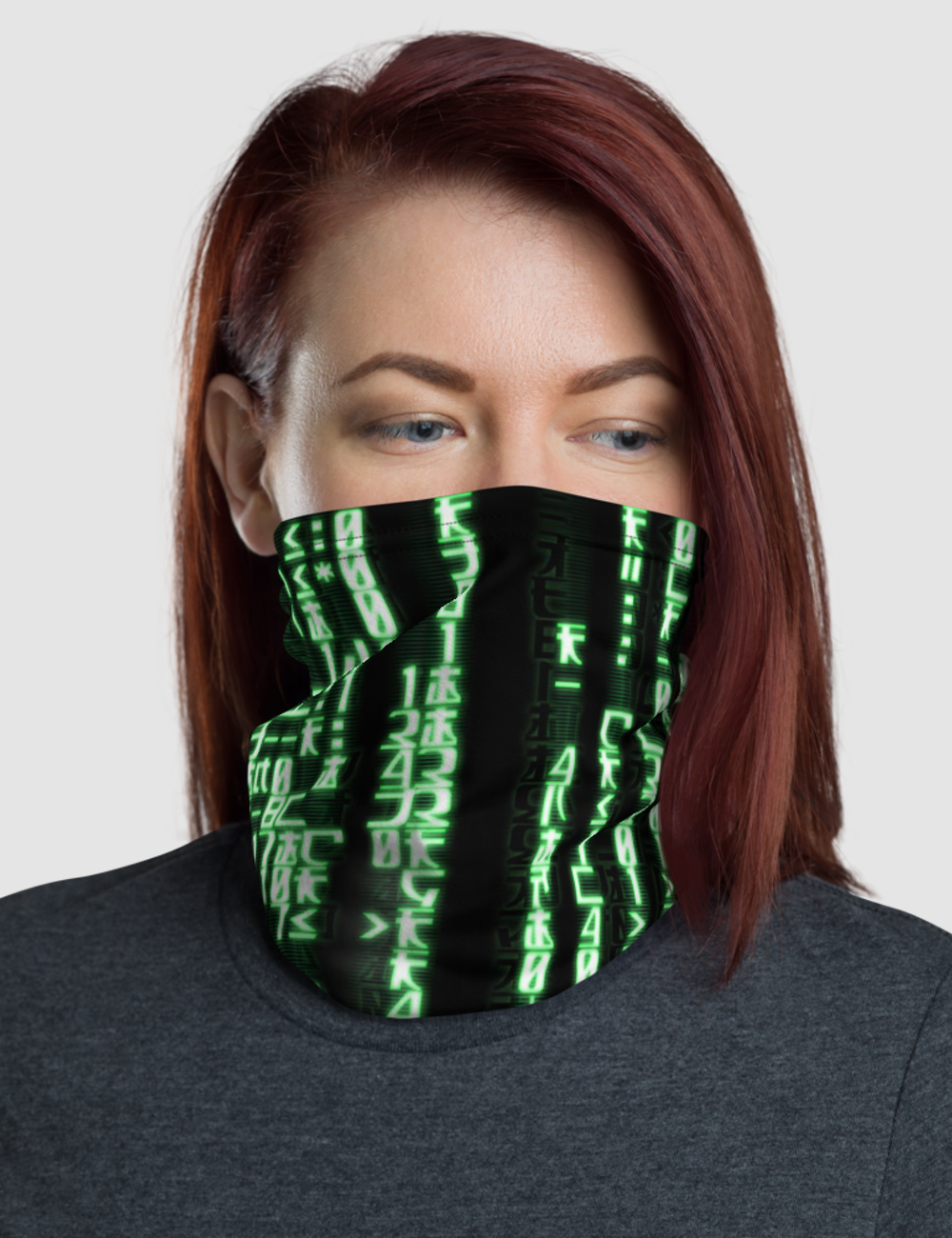 Matrix Code | Neck Gaiter Face Mask OniTakai