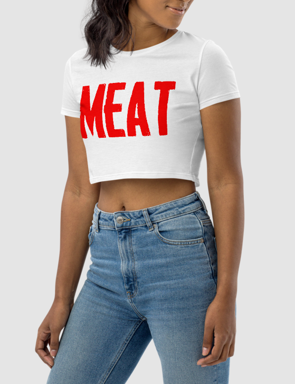 Meat | Women's Crop Top T-Shirt OniTakai