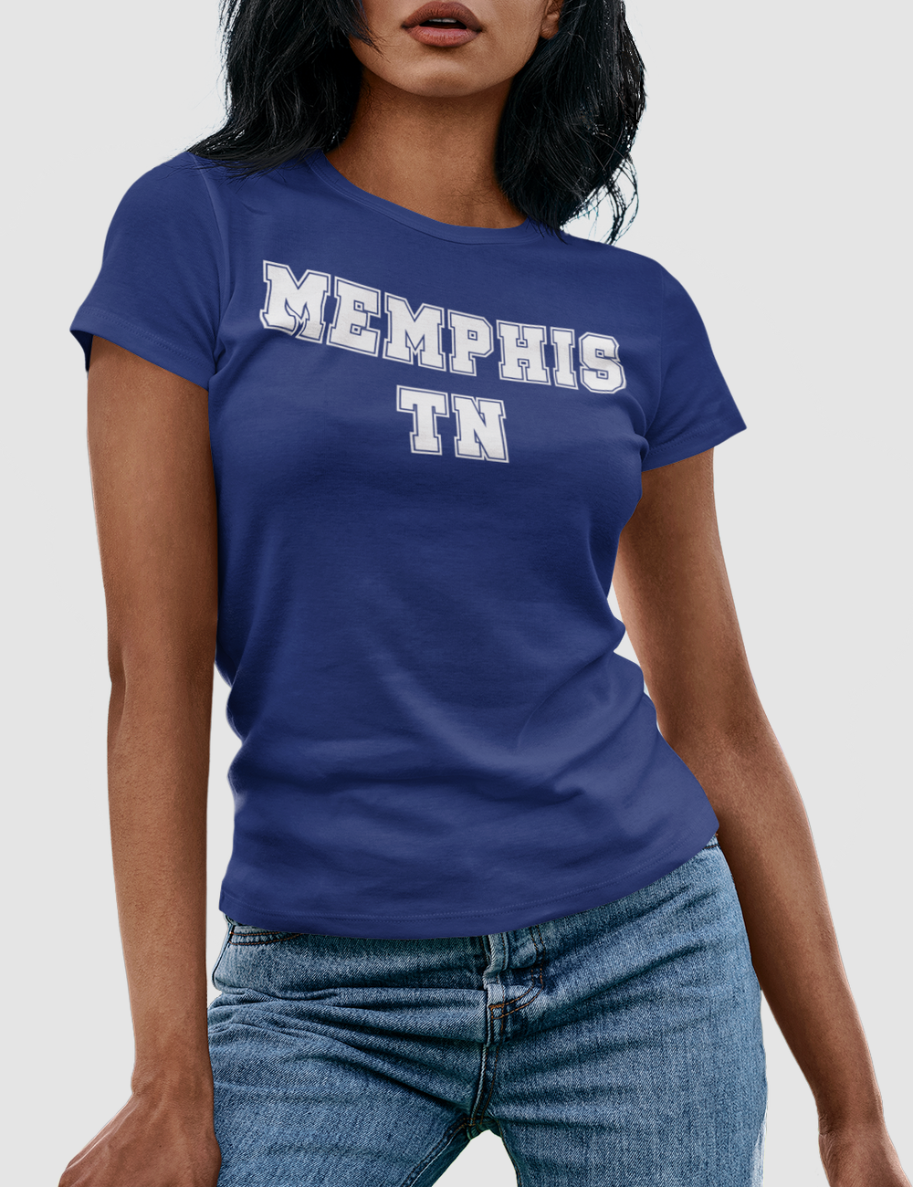 Memphis TN | Women's Fitted T-Shirt OniTakai