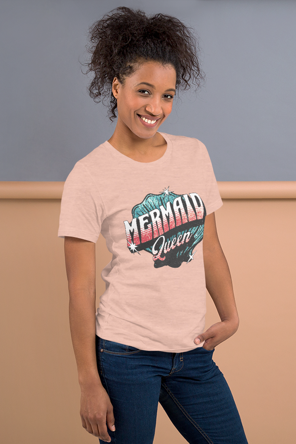 Mermaid Queen Women's Soft Jersey T-Shirt OniTakai