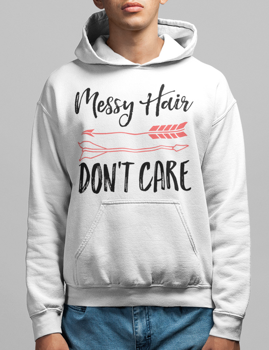 Messy Hair Don't Care (Boho Style) | Hoodie OniTakai