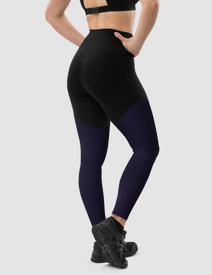 Midnight Gloom | Women's Premium Sports Leggings OniTakai