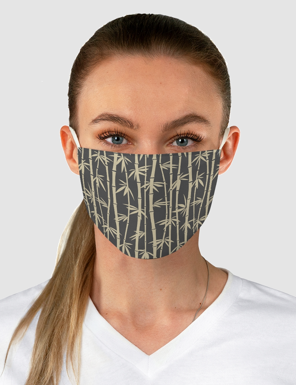 Minimal Bamboo Forest | Fabric Face Mask OniTakai