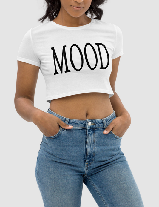 Mood | Women's Crop Top T-Shirt OniTakai