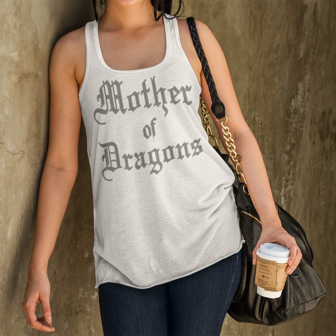 Mother Of Dragons Women's Cut Racerback Tank Top OniTakai