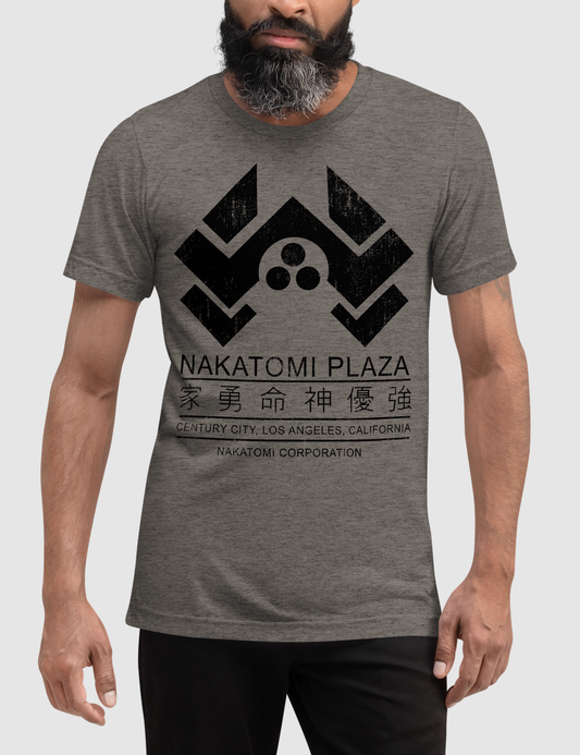 Nakatomi Plaza Corporate Logo Tri-Blend T-Shirt OniTakai