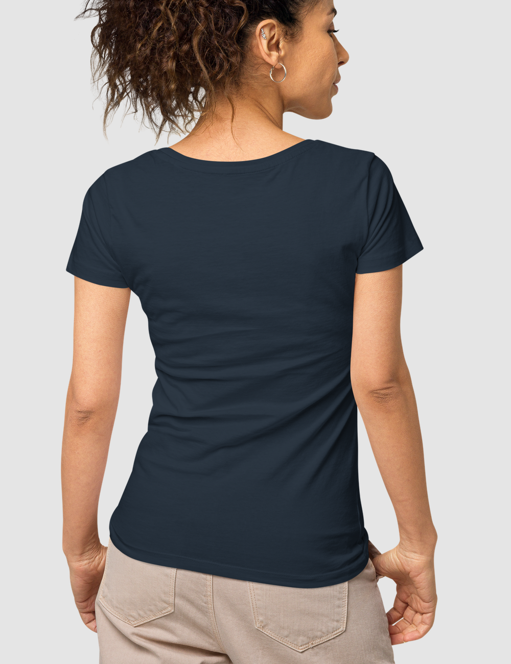 Namaste At The Bar | Women's Organic Round Neck T-Shirt OniTakai