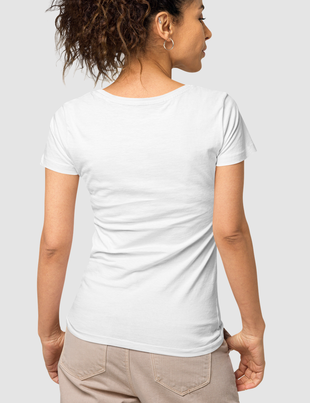 Namaste At The Bar | Women's Organic Round Neck T-Shirt OniTakai