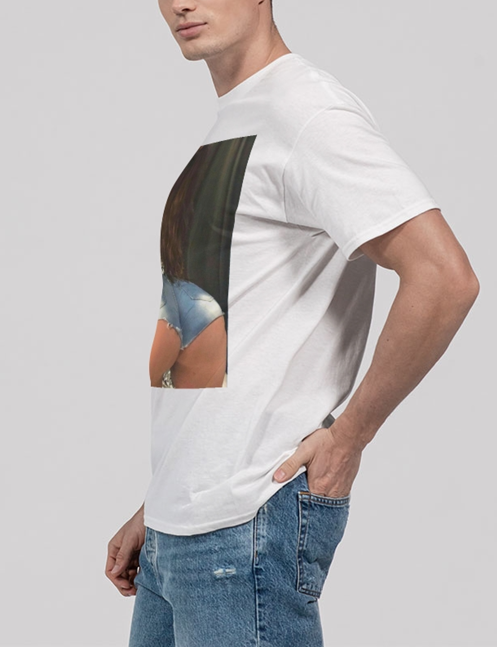 Nasty Gal Hot Babe Graphic Print Men's Classic T-Shirt OniTakai