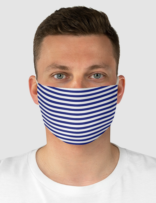 Navy Stripes | Fabric Face Mask OniTakai