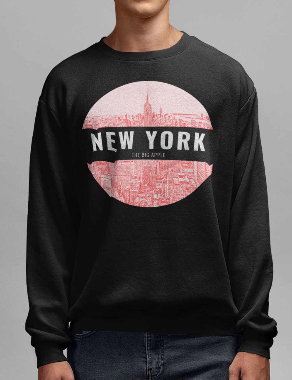 New York (The Big Apple) | Crewneck Sweatshirt OniTakai