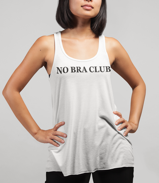 No Bra Club Women's Cut Racerback Tank Top OniTakai