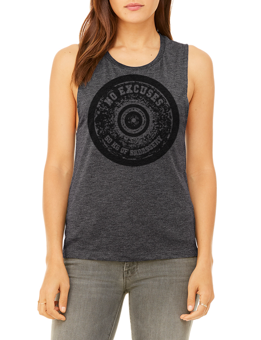 No Excuses | Women's Muscle Tank Top OniTakai