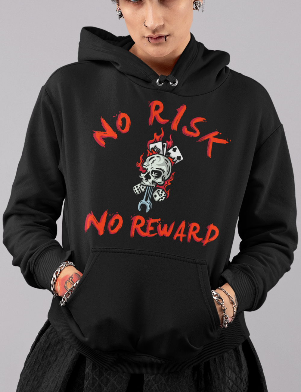 No Risk No Reward | Premium Hoodie OniTakai