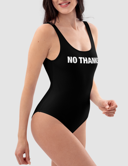 No Thanks | Women's One-Piece Swimsuit OniTakai