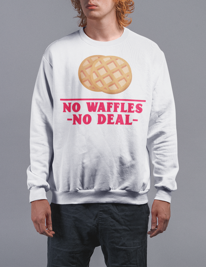 No Waffles No Deal | Crewneck Sweatshirt OniTakai