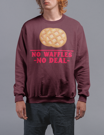No Waffles No Deal | Crewneck Sweatshirt OniTakai