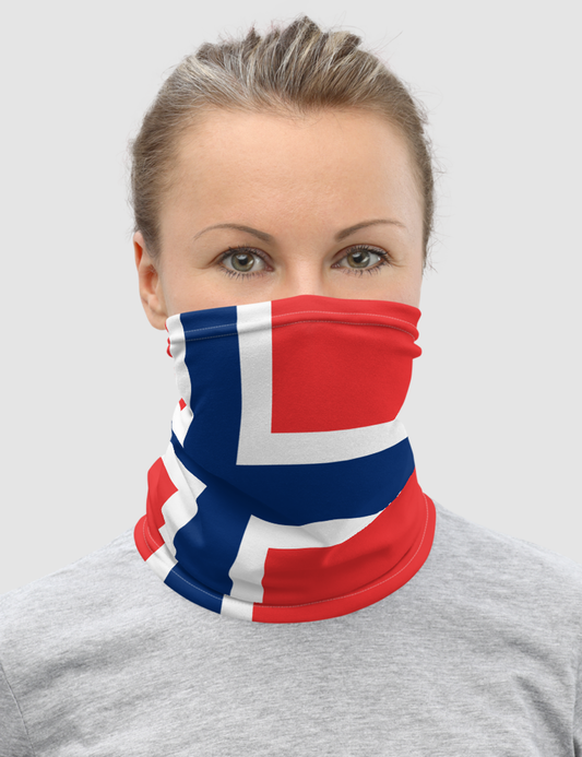 Norwegian Flag | Neck Gaiter Face Mask OniTakai