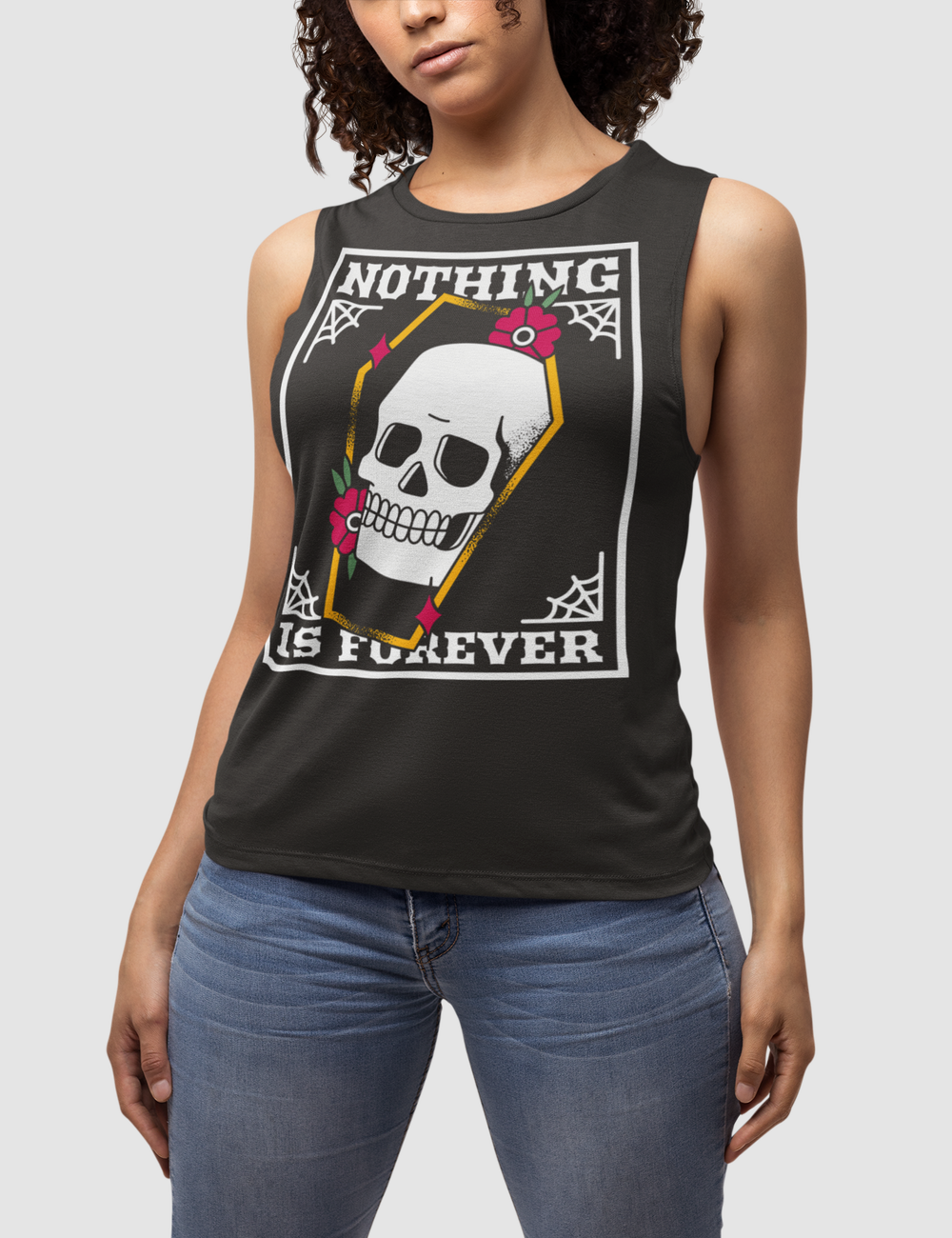 Nothing Is Forever | Women's Muscle Tank Top OniTakai