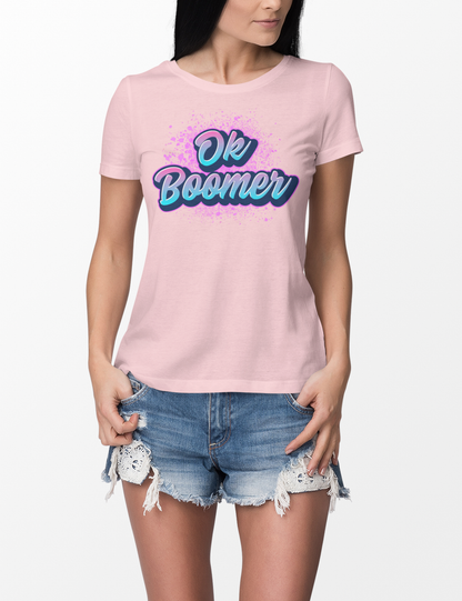 Ok Boomer | Women's Style T-Shirt OniTakai