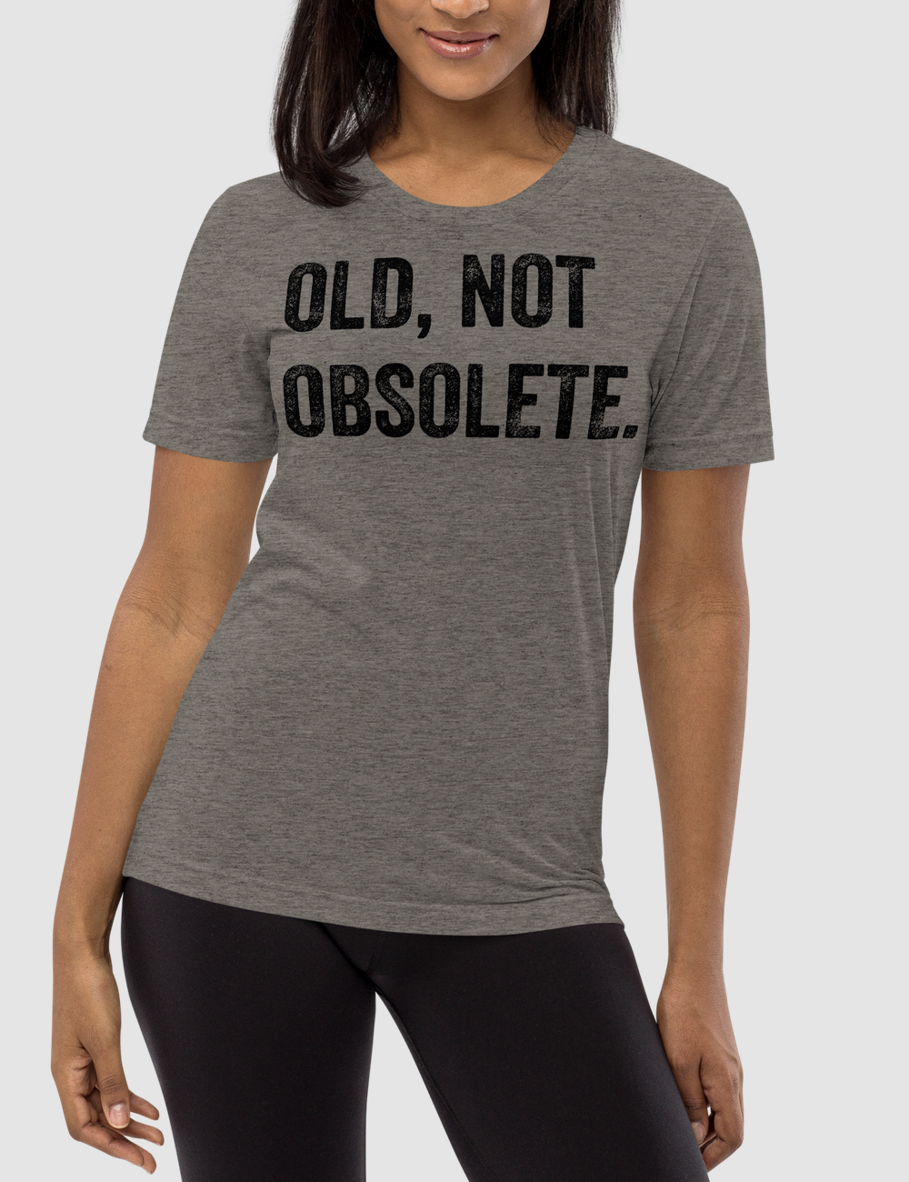Old Not Obsolete | Tri-Blend T-Shirt OniTakai