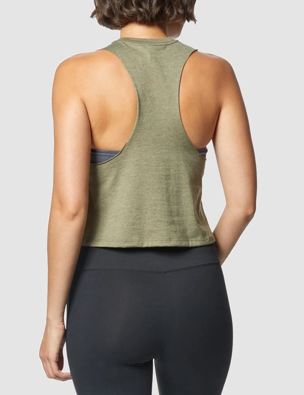 Oorah | Women's Sleeveless Racerback Cropped Tank Top OniTakai