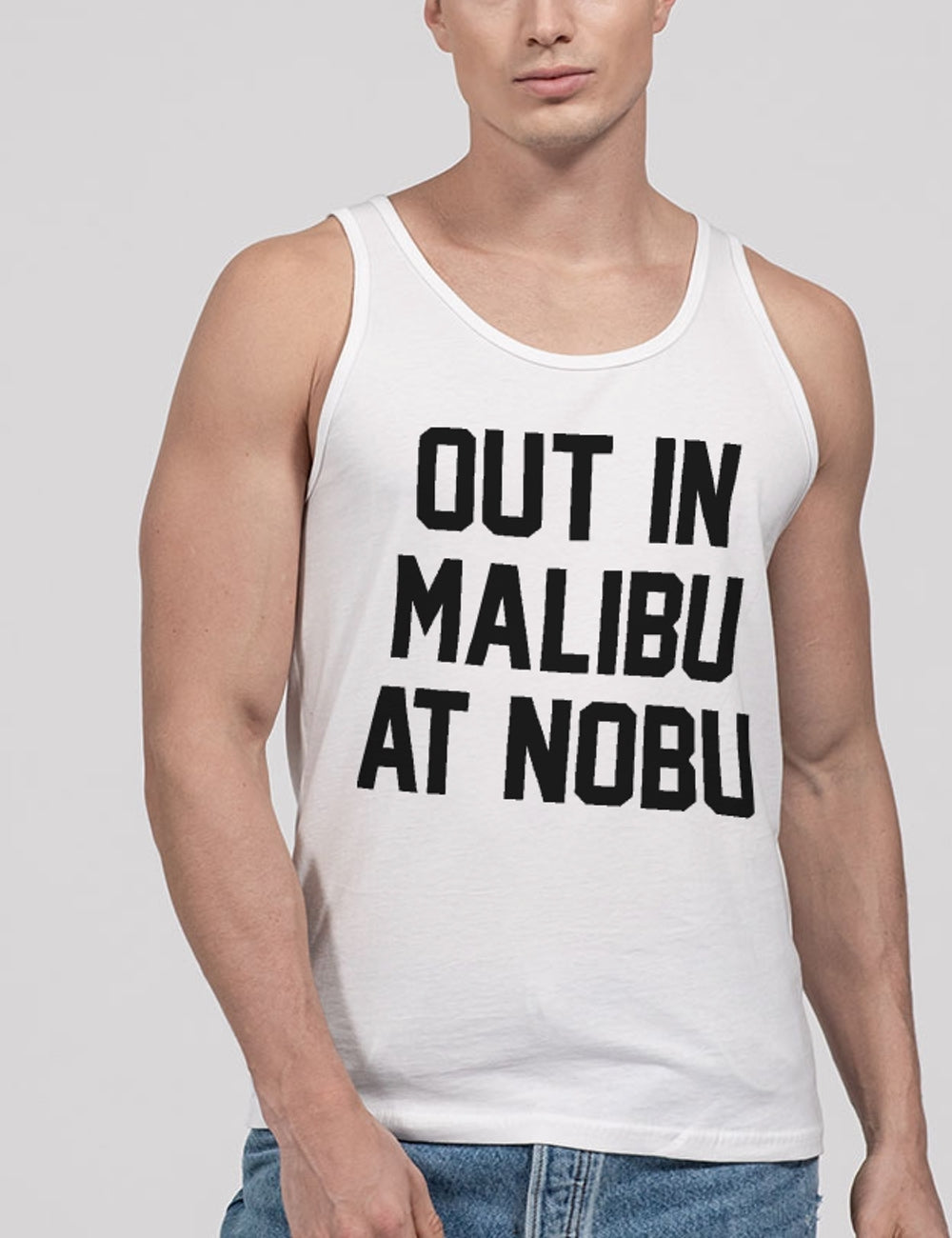 Out In Malibu At Nobu Men's Classic Tank Top OniTakai