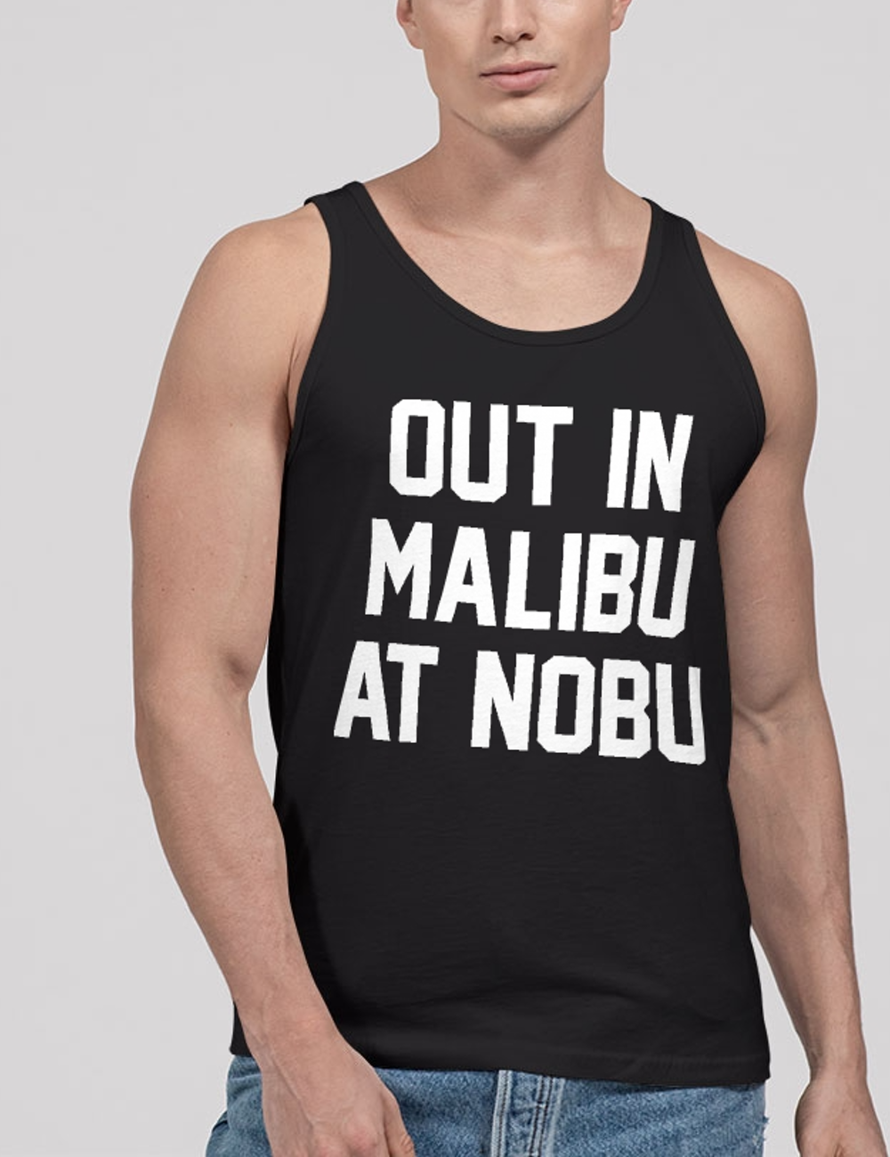 Out In Malibu At Nobu Men's Classic Tank Top OniTakai